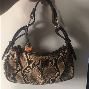 Downey & Bourke Snakeskin purse